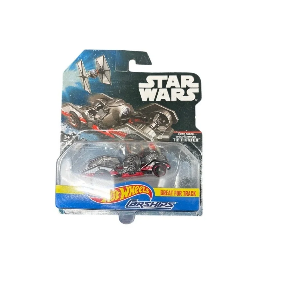 Hot Wheels Star Wars Character Cars Lot 6 Darth Vader Boba Fett Stormtrooper R2D